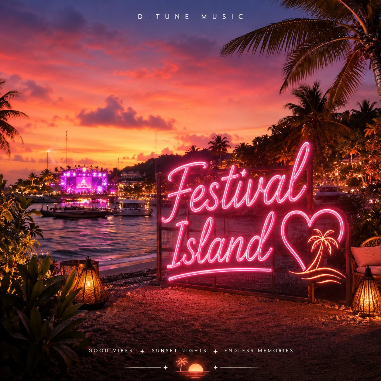 Festival Island by D-Tune — summer dance and trance experience